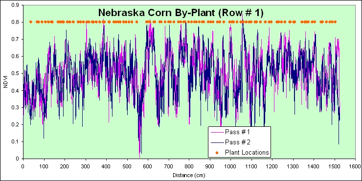 by-plant variability in corn, MSEA site, Shelton, NE