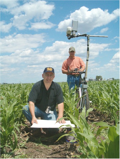 By-plant determination of NDVI using the GreenSeeker sensor near Shelton, NE