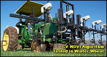 CV algorithm tested for variable N application in Winter Wheat