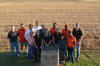 Students at the Magruder Plots