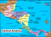 Map of Central America