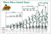 Wheat Growth Stages, days from planting to sensing where GDD>0